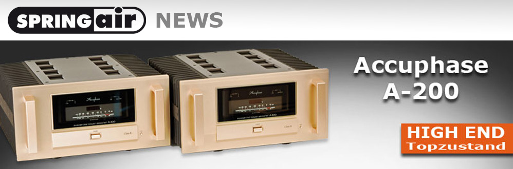 Accuphase A-200 Neuwertige Accuphase A-200