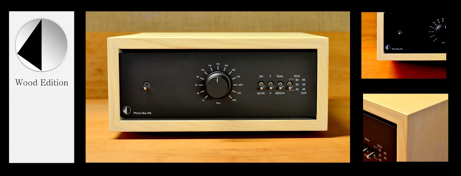 Pro-Ject Phono Box RS Wood-Edion 