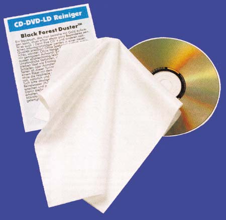 Black-Forest-Duster  Reinigungstuch CD-DVD  Reinigungstuch