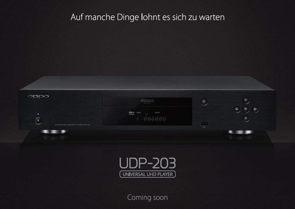 OPPO UDP-203, Ultra-HD BluRay-Player OPPO 4K Multiplayer in Hannover