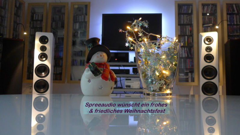 Spreeaudio wünscht frohe Weihnachten Weihnachten 2016