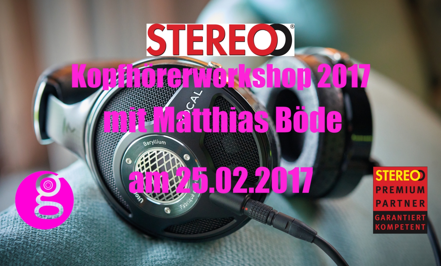 "Stereo"-Kopfhörerworkshop mit Matthias Böde von der Stereo