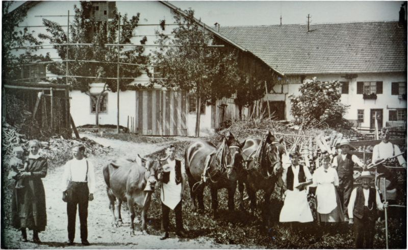 Hifi Bauernhof auf the-ear.net Der Bauernhof vor ca. 120 Jahren