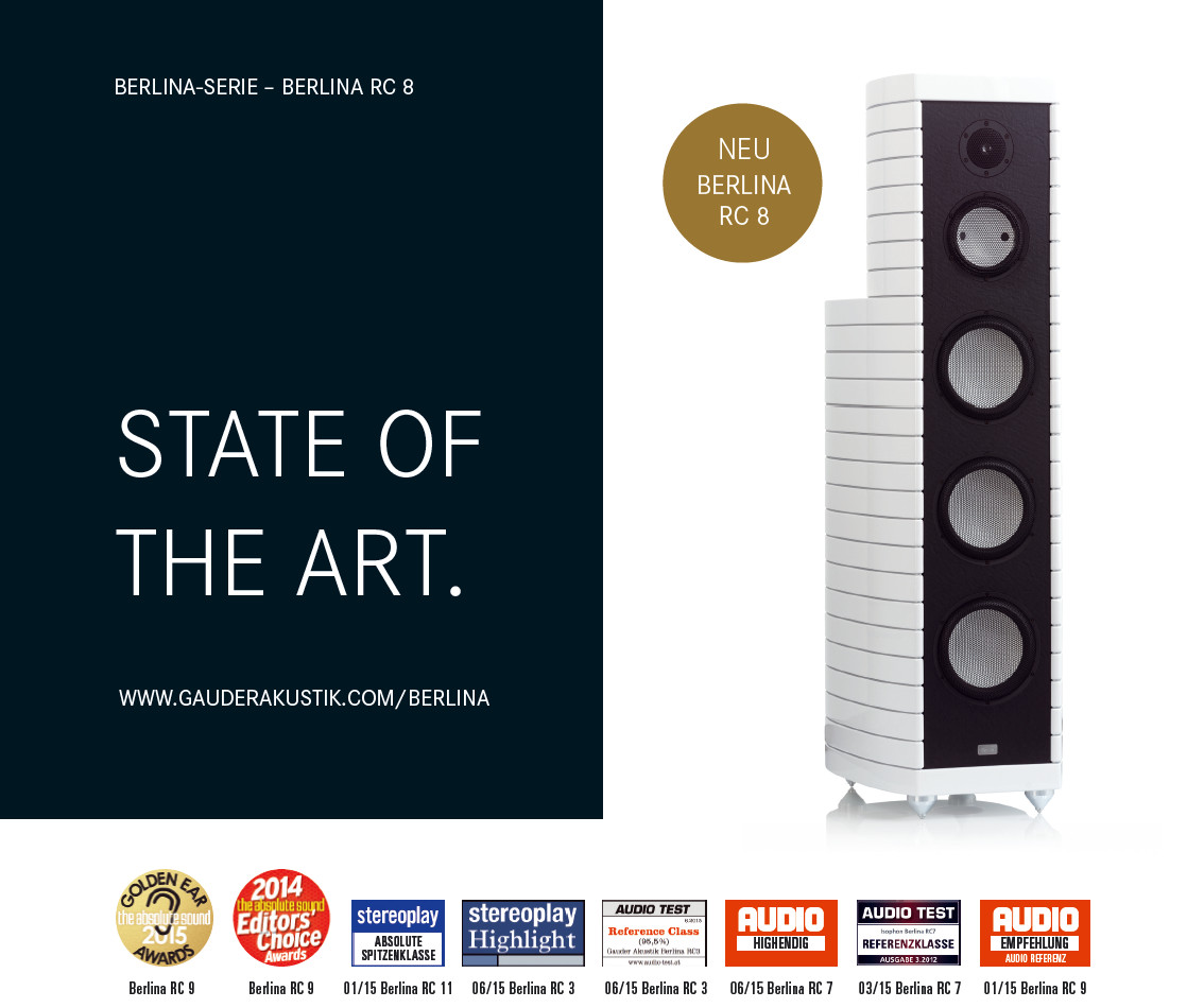 GAUDER AKUSTIK RC8 an PASS LABS Am Rande des akustischen Wahnsinns bei visions&more !