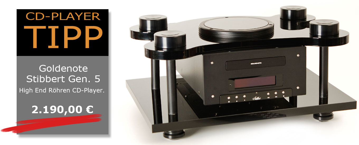Goldenote Stibbert Gen. 5 CD-PLayer Tipp