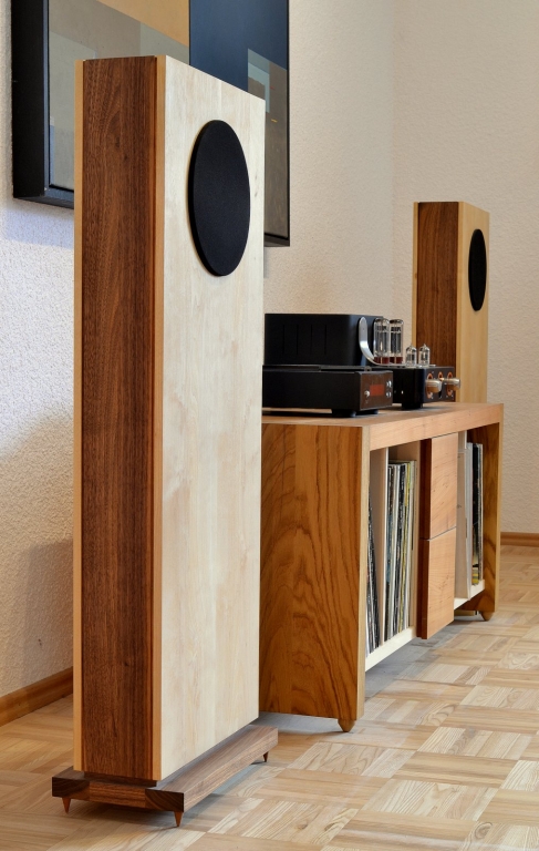 Massivholz Lautsprecher PARSEIER II
