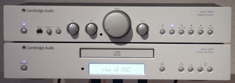 Cambridge Audio - Hervorragender Klang und wertige Verarbeitung zum fairen Preis!!! Cambridge Azur 340A / 340C