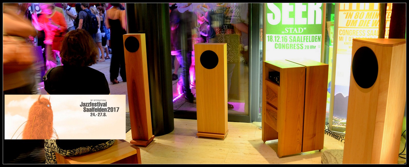 TonMoebel Kafka auf dem Internationalen Jazzfestival Saalfelden. 