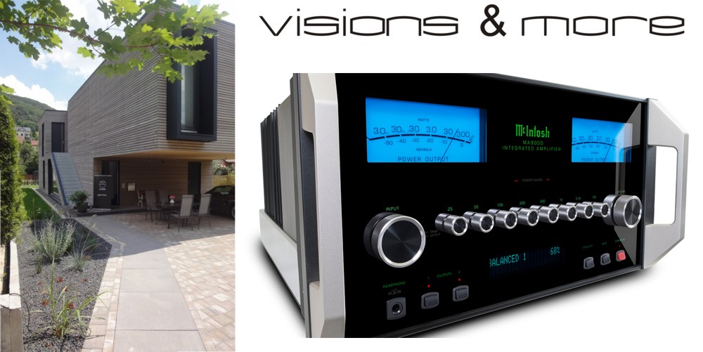 MCINTOSH MA9000 Der neue Bolide ist im Anmarsch ! VISIONS & MORE im Raum Stuttgart Ulm