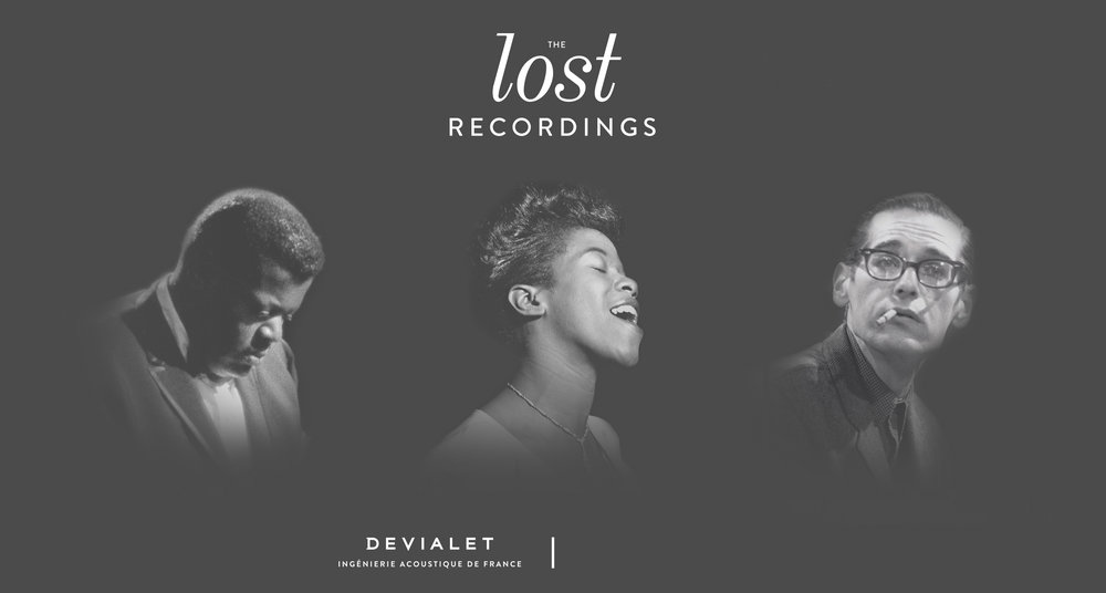 LOST RECORDING  nummerierte- und limitierte Stückzahlen von Devialet LOST RECORDING: Peterson, Brubeck, Evans,  Vaughan
