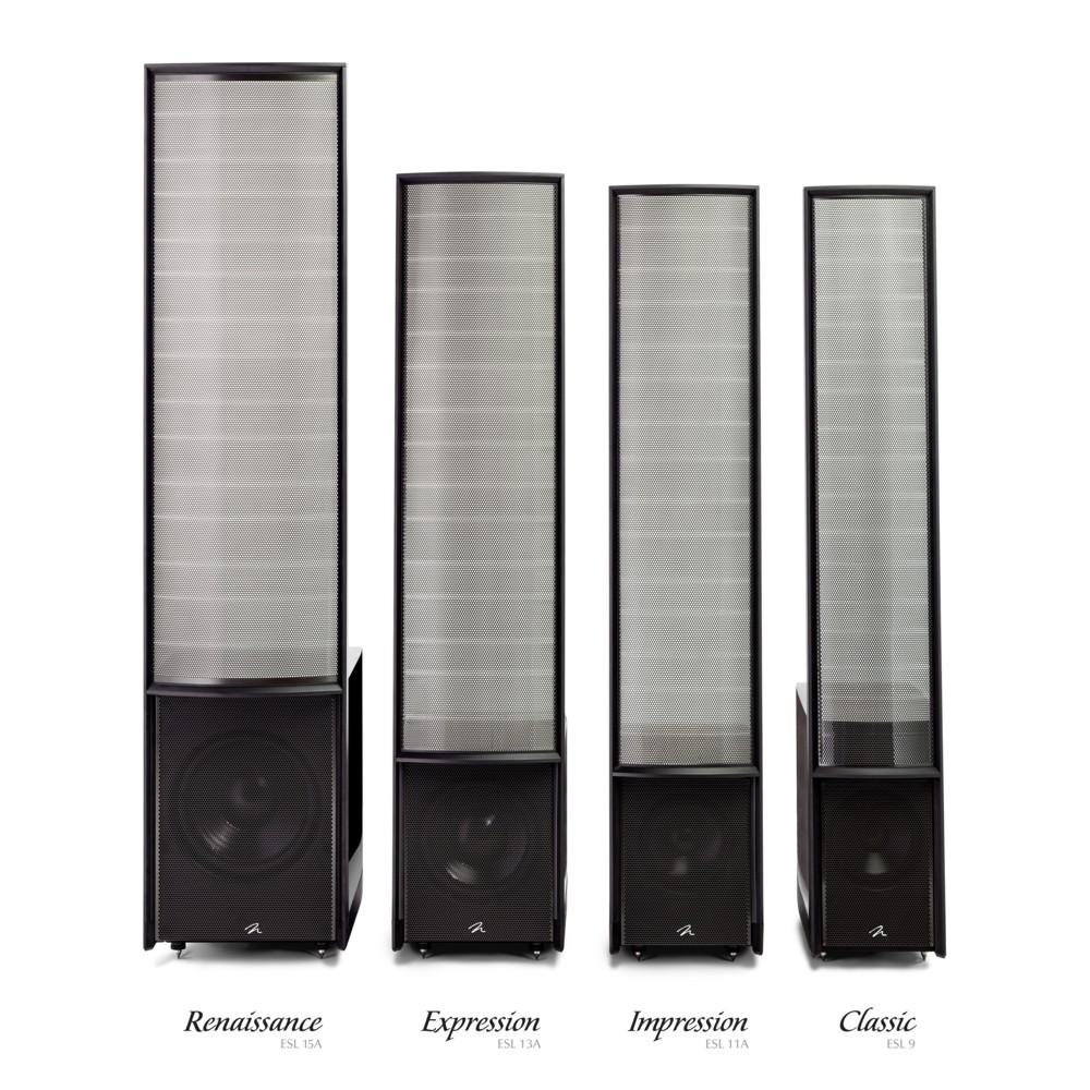 MARTIN LOGAN - Faszination Folie im wilden Süden bei visions&more Stuttgart-Ulm NEW ESL Serie von Martin Logan