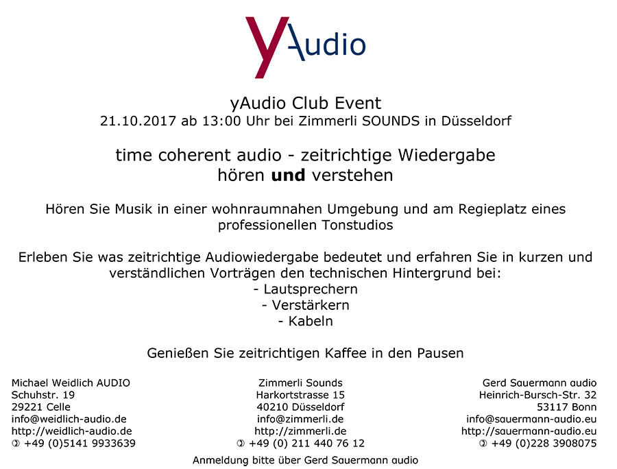 time coherent audio - hören und verstehen