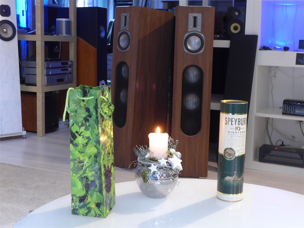 Alle Jahre wieder.... Quadral Aurum Montan 9 in wallnuß