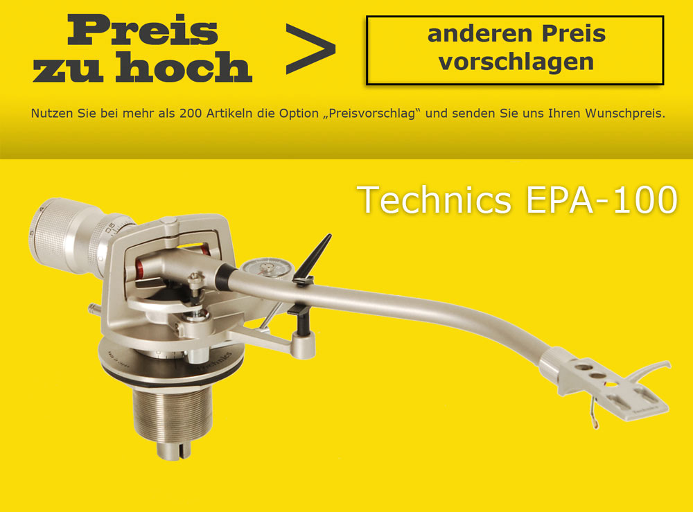 Technics EPA-100, schlagen Sie uns einen Preis vor! Technics EPA-100