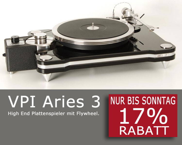VPI Aries 3 17% Rabatt bis zum 17. Juni