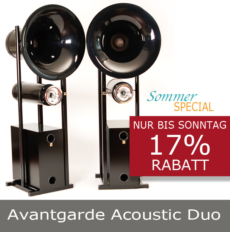 Avantgarde Acoustic Duo, jetzt mit 17% Rabatt! Avantgarde Acoustic Duo