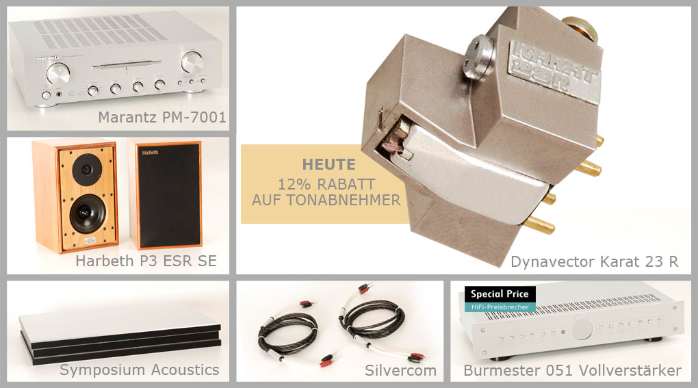 12% Rabatt auf Tonabnehmer Neu im Shop!