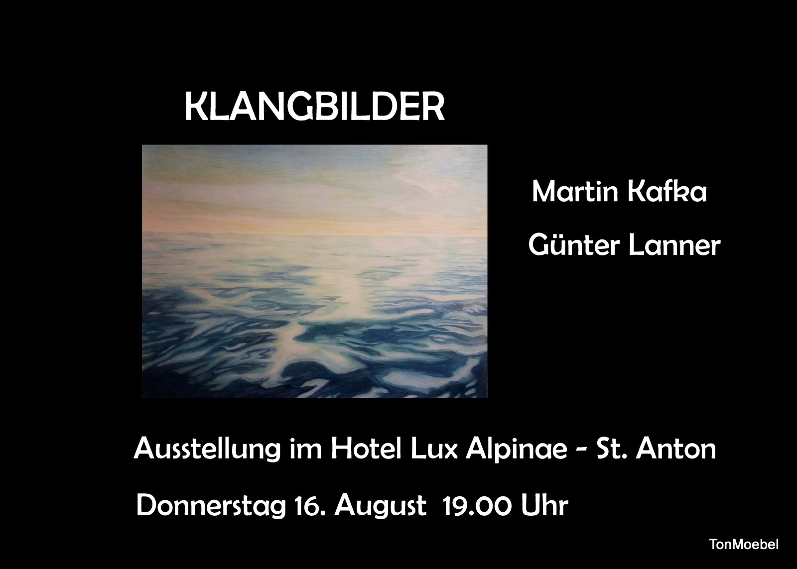 Klangbilder Ausstellung in St. Anton 