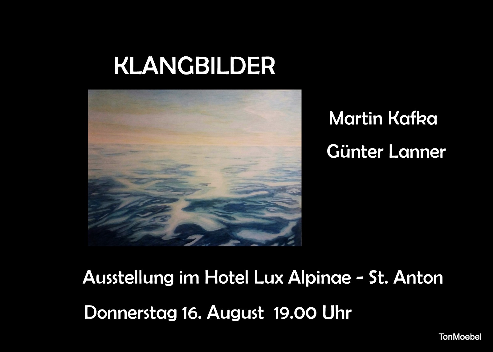 Klangbilder Ausstellung in St. Anton