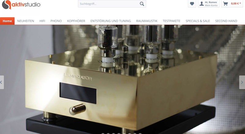 NEU! Aktivstudio Onlineshop 