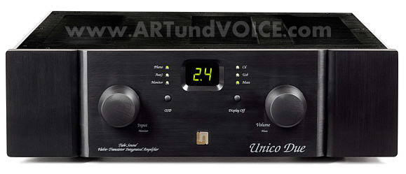 Unison Research Unico Due, moderner Hybrid-Vollverstärker Unison Research Unico Due