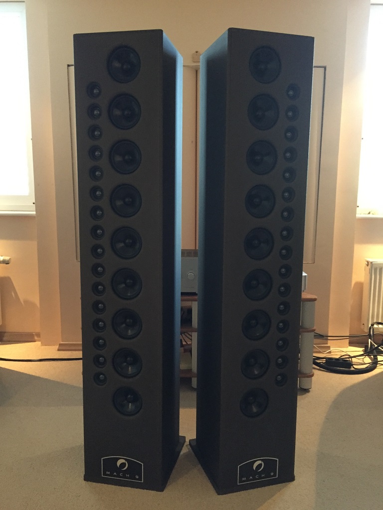 Grandinote Mach 9 Referenzlautsprecher in der Vorführung... www.audio-offensive.de      03322-2131655
