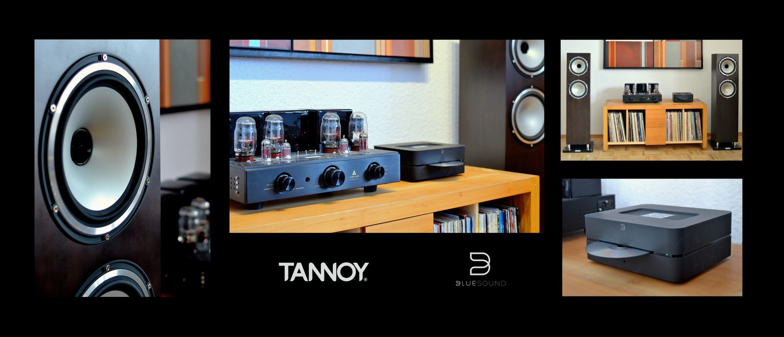 TANNOY XT 8F / Ariand T66-P / Bluesound Vault 2 