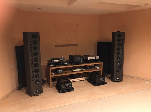 Grandinote Mach 9 Referenzlautsprecher in der Vorführung... www.audio-offensive.de      03322-2131655