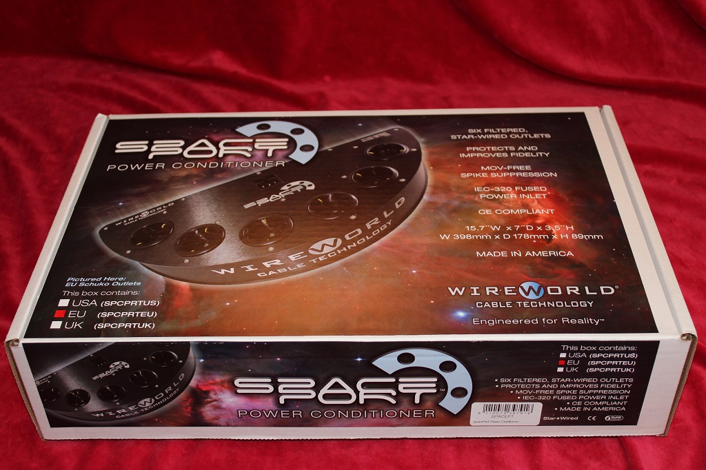 Der neueHighend Netzverteiler bei uns : Spaceport von Wireworld