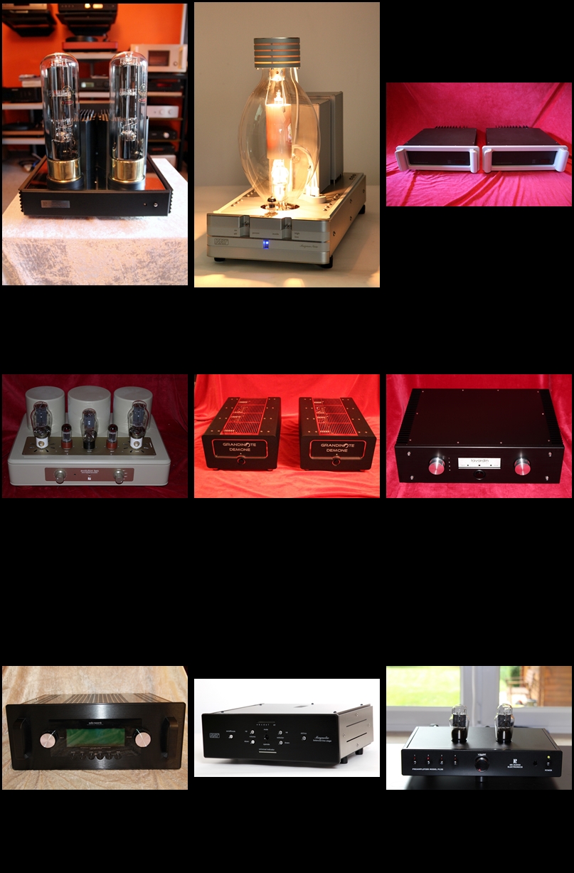 Vollverstärker und Vor - und Endstufen im Vergleich www.berlin-hifi.de  03322-2131655