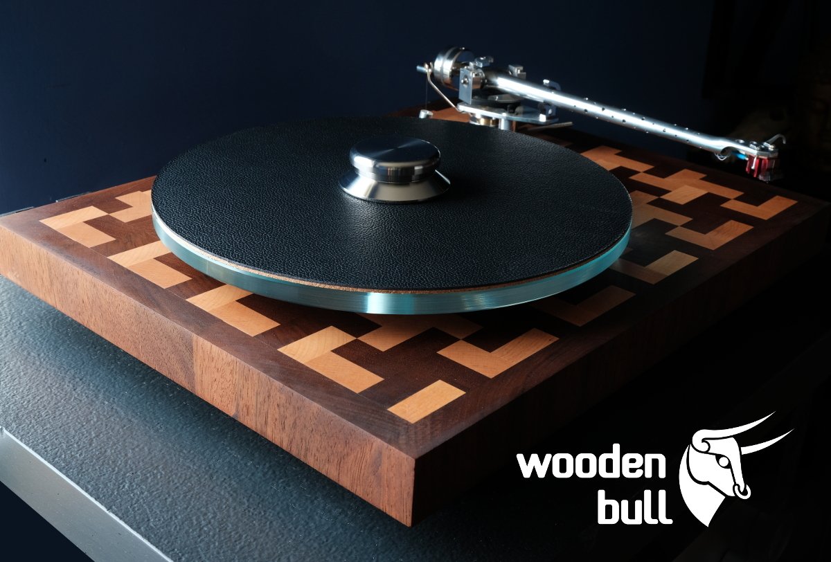 Neues aus der Musikkammer Woodenbull Turntable Mat
