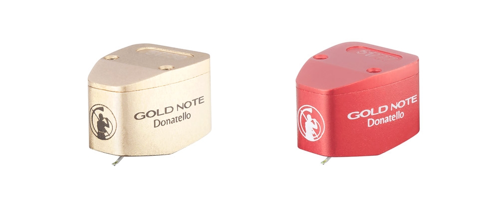 MC Tonabnehmer der besonderen Art GoldNote Donatello Red und Gold