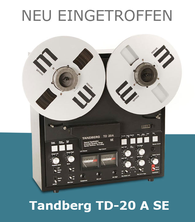 NEU EINGETROFFEN: Tandberg TD-20 SE