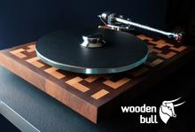 Woodenbull Turntable Mat Woodenbull Classic Black