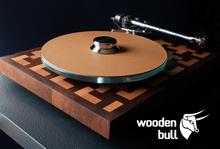 Woodenbull Turntable Mat Woodenbull Retro Tan