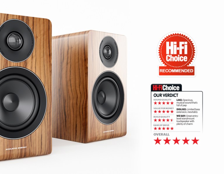 ACOUSTIC ENERGY AE 100 - Hifi Choice  Hifi Choice Empfehlung: AE 100 von Acoustic Energy
