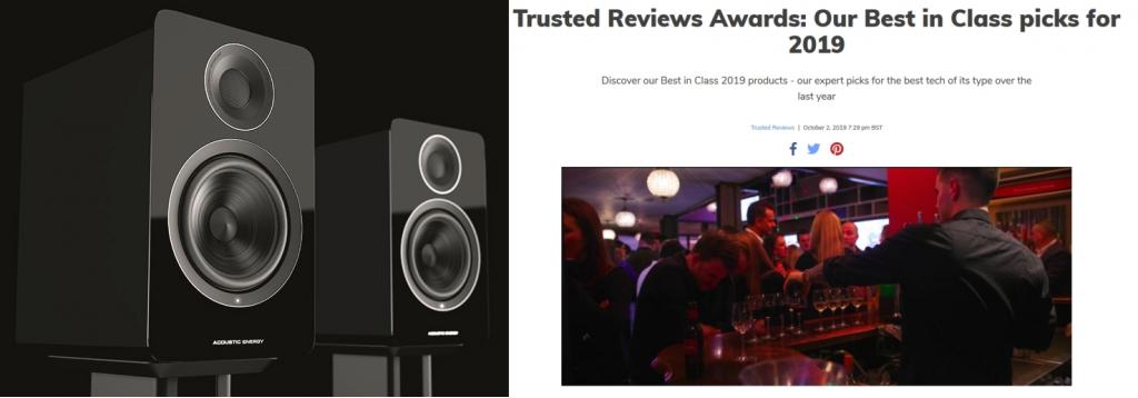 ACOUSTIC ENERGY AE 1 Active -Trusted Review - active speakers 2019 Nominiert als bester aktiver Lautsprecher: Acoustic Energy AE 1 Active 