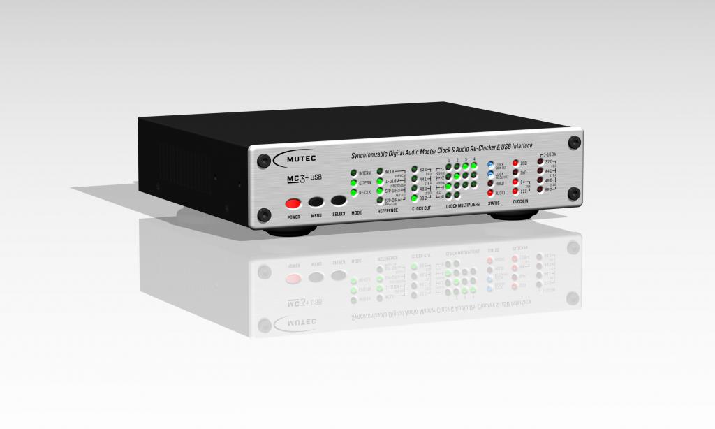 MUTEC MC-3+ Smart Clock - der audiophile Durchbruch MUTEC MC-3+