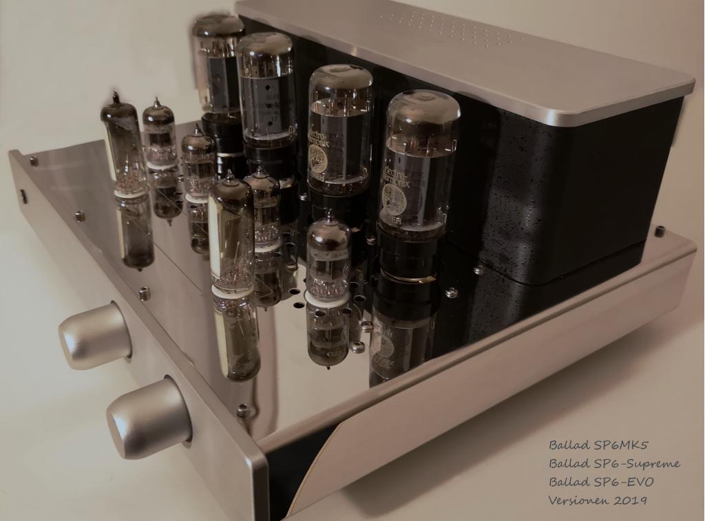 Ballad neuer Röhrenverstärker Vacuume Tube Amplifier komplett ab 899,-Euro Ballad SP6MK5