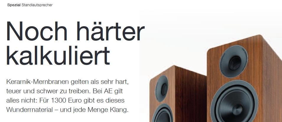ACOUSTIC ENERGY  AE 309 Der Standlautsprecher Acoustic Energy AE 309 ist noch härter kalkuliert.
