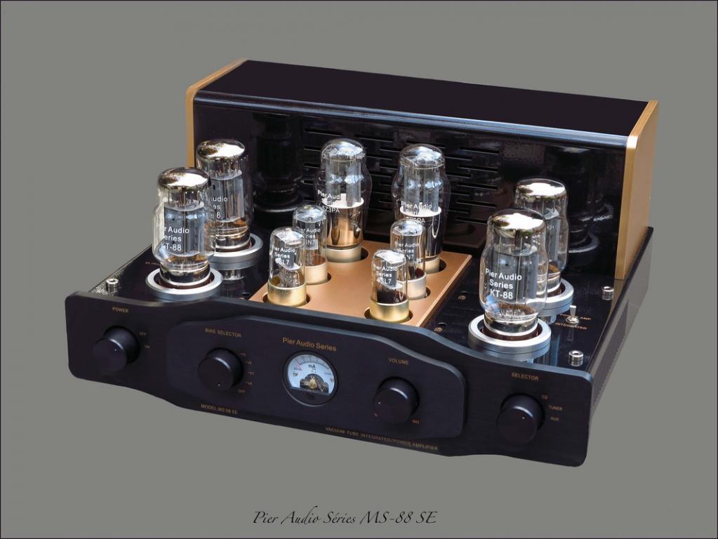 Pier Audio MS 88-SE  Klangstarke und wunderschöne Vollröhre aus Frankreich 