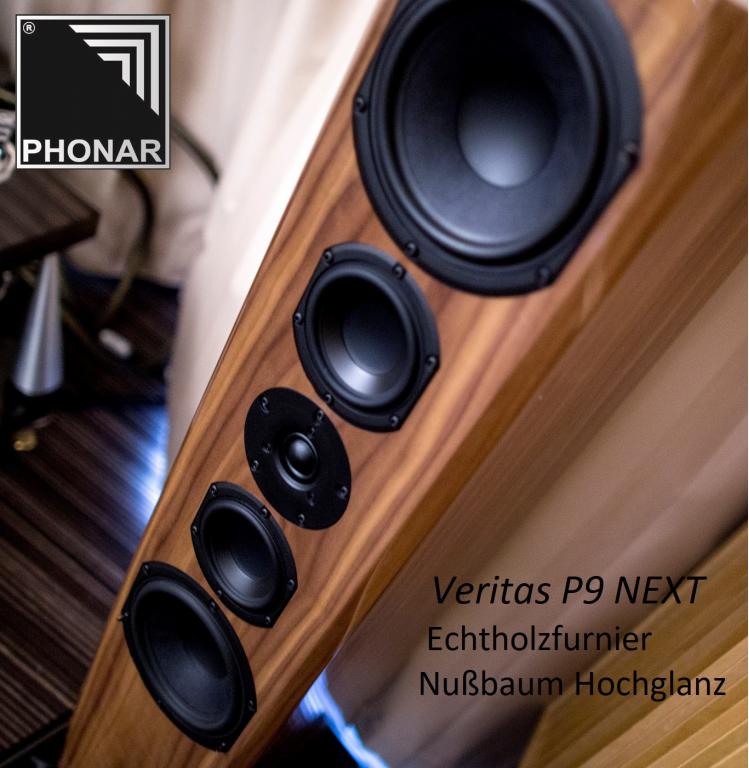 Phonar Veritas Next / Veritas Match - Hochwertige Finishes treffen herausragenden Klang  Phonar Lautsprecher Audio WBT HIFI High-End Standlautsprecher Referenz Scan Speak d Áppolito