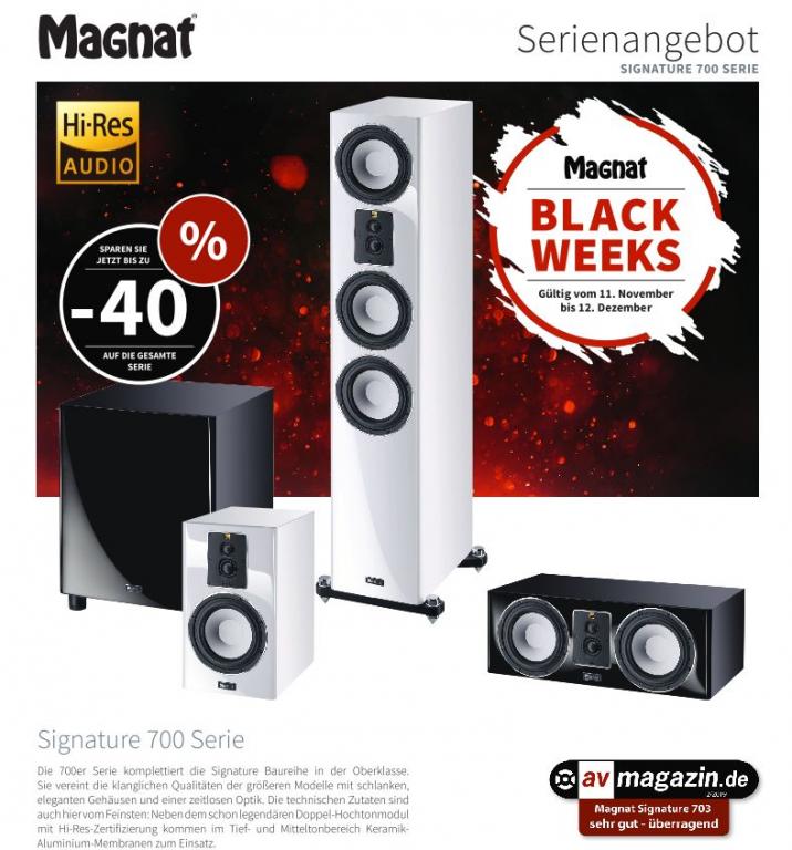 Magnat Signature 700 Aktion High - End Lautsprecher