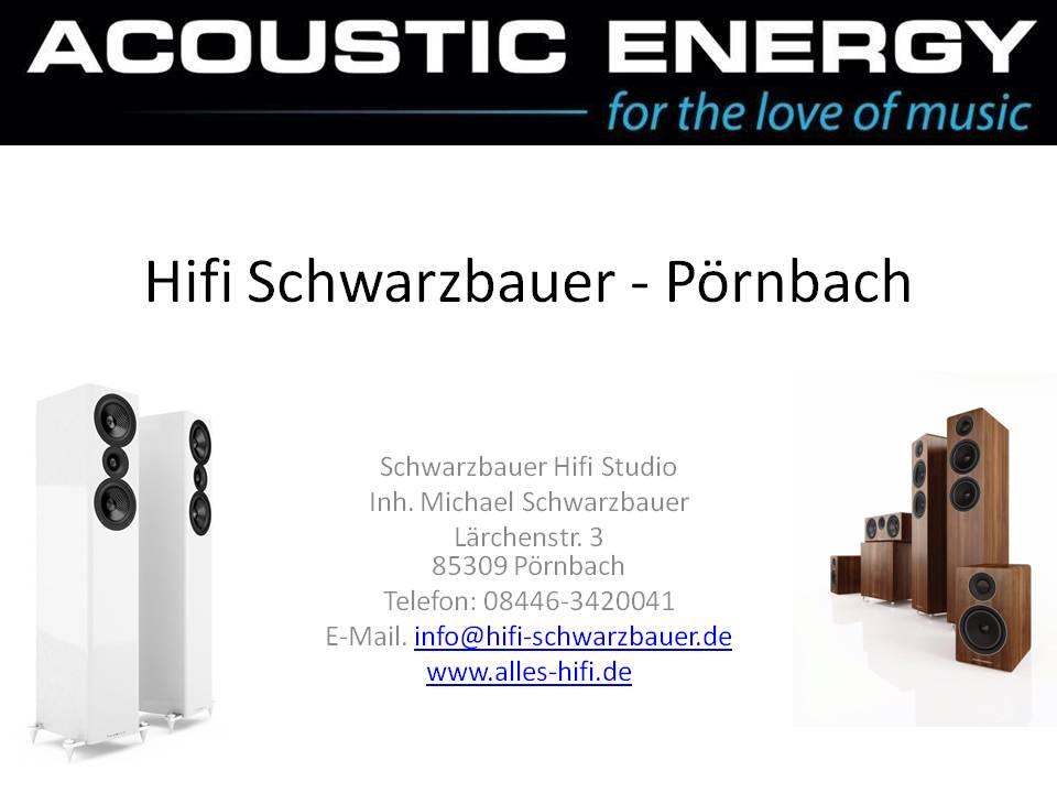 Top Beratung per Telefon oder Mail? Ruf an -Pörnbach- Acoustic Energy Lautsprecher in Pörnbach bei Hifi Studio Schwarzbauer