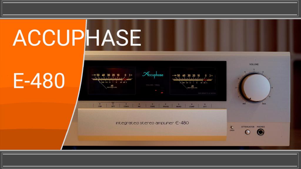 Accuphase E-480 YouTube Video 