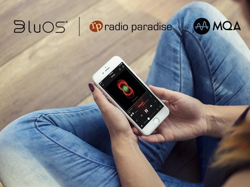 BluOS jetzt mit kostenlosem MQA-Streaming von Radio Paradise