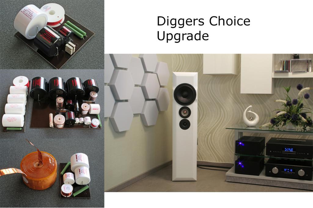 Lautsprecher-Upgrade für Diggers Choice