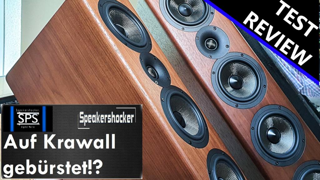Speakershocker: Ist der Standlautsprecher ACOUSTIC ENERGY AE 520 auf Krawall gebürstet?  Standlautsprecher AE 520 von Acoustic Energy bei Speakershocker im Test.