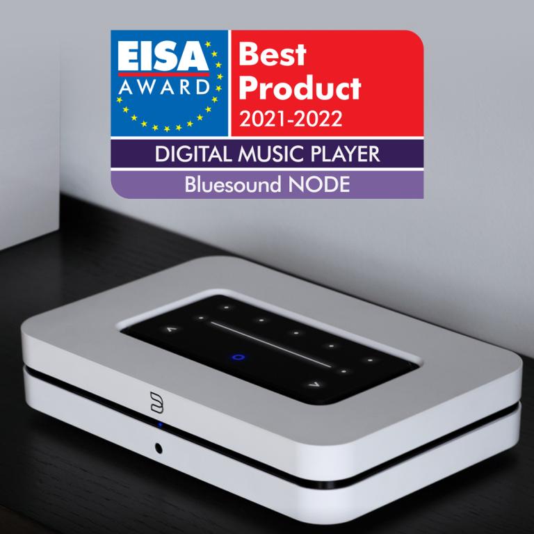Bluesound NODE gewinnt EISA Award