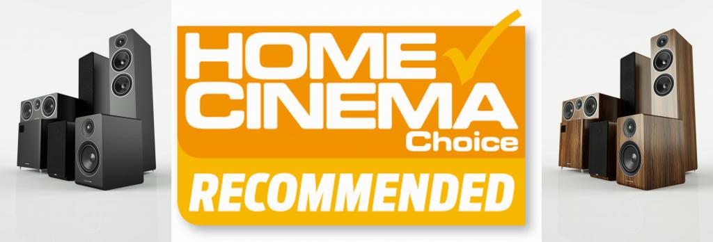 ACOUSTIC ENERGY AE 100 5.1 Test; HomeCinemaChoice Test – Recommended Empfehlung Heimkino-Lautsprecher Acoustic Energy AE 100 in der Home Cinema Choice